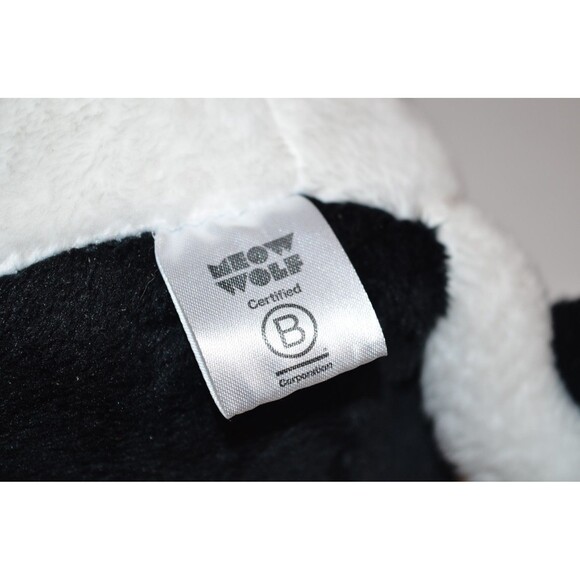 MEOW WOLF Cat Wolf Twisted Multiverse Plush Black White Stuffed Animal Toy 10" - Picture 3 of 6